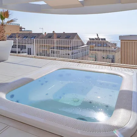 Stunning Seaview Terrace One-bedroom * Fuengirola